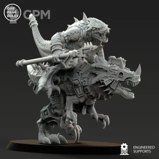 Описание картинки Saurus Knights от 3Д печать миниатюр по цене 631руб | Свободный Рынок Миниатюр - СРМ