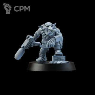 Описание картинки Миниатюра Гретчин Слайгоб, Gretchin от Brother Ork по цене 300руб | Свободный Рынок Миниатюр - СРМ