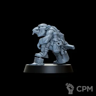 Описание картинки Миниатюра Гретчин Слайгоб, Gretchin от Brother Ork по цене 300руб | Свободный Рынок Миниатюр - СРМ