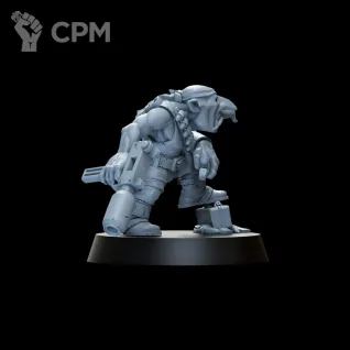 Описание картинки Миниатюра Гретчин Слайгоб, Gretchin от Brother Ork по цене 300руб | Свободный Рынок Миниатюр - СРМ