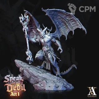 Описание картинки Daemon Prince от Studio Cockatoo по цене 1 452руб | Свободный Рынок Миниатюр - СРМ