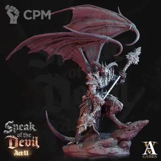 Описание картинки Daemon Prince от Studio Cockatoo по цене 1 452руб | Свободный Рынок Миниатюр - СРМ