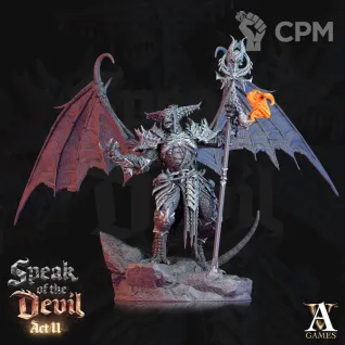 Описание картинки Daemon Prince от Studio Cockatoo по цене 1 452руб | Свободный Рынок Миниатюр - СРМ