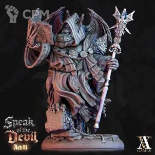 Описание картинки Herald of Dark Gods от Studio Cockatoo по цене 242руб | Свободный Рынок Миниатюр - СРМ