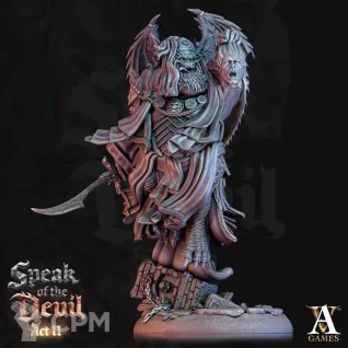 Описание картинки Herald of Dark Gods от Studio Cockatoo по цене 242руб | Свободный Рынок Миниатюр - СРМ