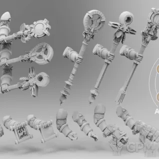Описание картинки Exalted Sorcerers / on Disk (Mages of Aegyptus) от MiniaturesFAN по цене 385руб | Свободный Рынок Миниатюр - СРМ