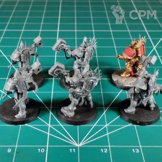 Описание картинки Stormcast Eternals Retributors x12 от Каджит по цене 4 998руб | Свободный Рынок Миниатюр - СРМ