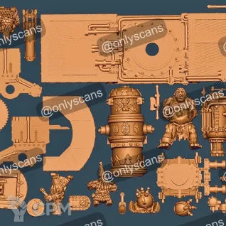 Описание картинки Dread quake Mortar - Скан от MrMetalHorror по цене 2 800руб | Свободный Рынок Миниатюр - СРМ