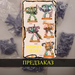 Описание картинки Emperor's Children Space Marine 1988' от White Rhino по цене 699руб | Свободный Рынок Миниатюр - СРМ