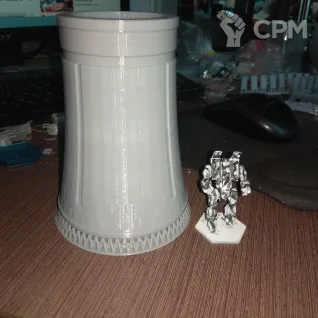 Описание картинки Градирня от Dwarf Pirate Foundry по цене 500руб | Свободный Рынок Миниатюр - СРМ
