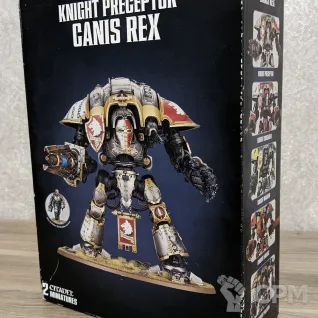 Описание картинки Knight Questoris Canis Rex от Tosh по цене 18 000руб | Свободный Рынок Миниатюр - СРМ