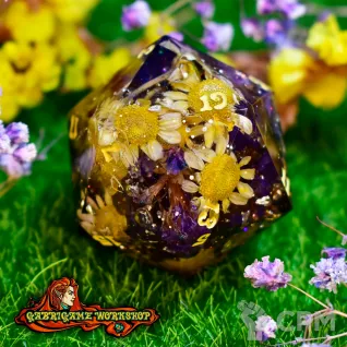 Описание картинки Ночной сад друида. Монокуб d20 (34 мм.) от Gabrigame_Terrain по цене 1 090руб | Свободный Рынок Миниатюр - СРМ