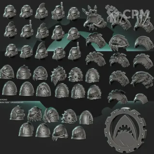 Описание картинки Carcharodon upgrade kit от 3Д-Печка по цене 1 000руб | Свободный Рынок Миниатюр - СРМ