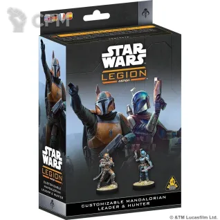 Описание картинки [ПРЕДЗАКАЗ] Star Wars: Legion - Customizable Mandalorian Leader &amp; Hunter от StarkLogistics по цене 4 059руб | Свободный Рынок Миниатюр - СРМ