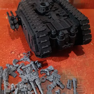 Описание картинки Spartan Assault Tank от OMG_SL по цене 8 500руб | Свободный Рынок Миниатюр - СРМ