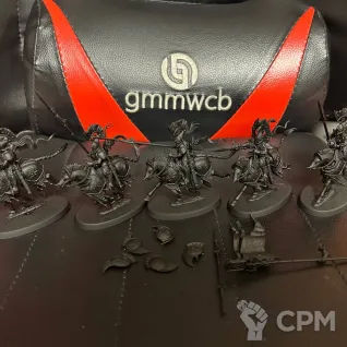 Описание картинки Lumineth Vanari Dawnriders от vasilifas по цене 2 700руб | Свободный Рынок Миниатюр - СРМ