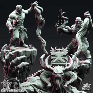 Описание картинки Wrath of War Greater Daemon от Manufactorum76 по цене 5 000руб | Свободный Рынок Миниатюр - СРМ