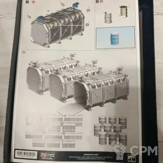 Описание картинки Battlezone Manufactorum – Munitorum Armoured Containers от Reviror по цене 6 200руб | Свободный Рынок Миниатюр - СРМ