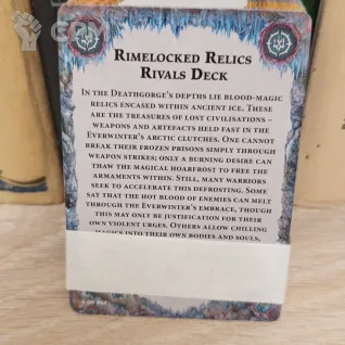 Описание картинки Rivals Deck Rimlocked Relics от Sleepwalker06 по цене 1 000руб | Свободный Рынок Миниатюр - СРМ