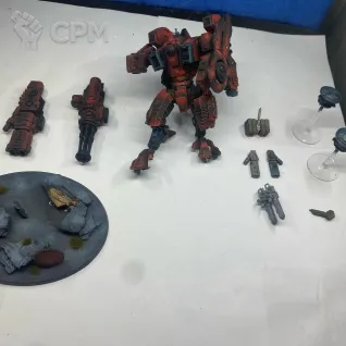 Описание картинки XV104 Riptide Battlesuit от Миша Агафонов по цене 6 000руб | Свободный Рынок Миниатюр - СРМ