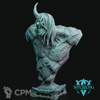 Описание картинки Bust - The Champion of Wrath от ADEPT M&P по цене 2 000руб | Свободный Рынок Миниатюр - СРМ