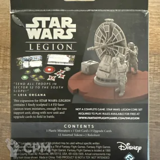 Описание картинки Star Wars Legion - 1.4 FD Laser Cannon Team от Mini Wargame по цене 3 950руб | Свободный Рынок Миниатюр - СРМ