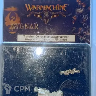 Описание картинки Trencher Commando Scattergunner от Amelio по цене 1 000руб | Свободный Рынок Миниатюр - СРМ