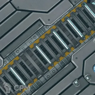 Описание картинки Игровое поле Gigafactory от Строго по-Имперски по цене 1 468руб | Свободный Рынок Миниатюр - СРМ