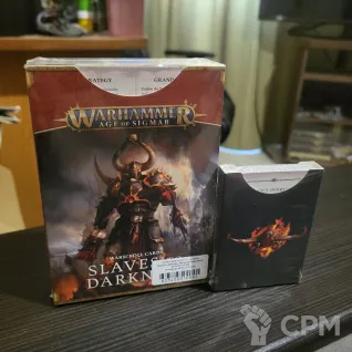 Описание картинки Slaves to Darkness battletome + warscroll cards от 3 редакции от MIK по цене 1 000руб | Свободный Рынок Миниатюр - СРМ