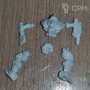 Описание картинки Nightsky NGS-4S (50 тонн) от Dwarf Pirate Foundry по цене 450руб | Свободный Рынок Миниатюр - СРМ