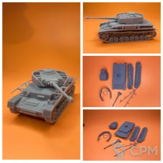 Описание картинки Panzer IV J от Milestone по цене 1 500руб | Свободный Рынок Миниатюр - СРМ