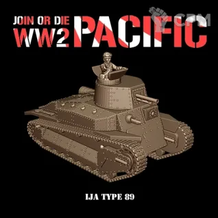 Описание картинки IJA TYPE 89 от 3DPrintClub по цене 1 350руб | Свободный Рынок Миниатюр - СРМ