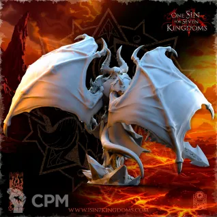 Описание картинки Azagoth, Prince of Mayhem от Naggaroth Night по цене 3 000руб | Свободный Рынок Миниатюр - СРМ