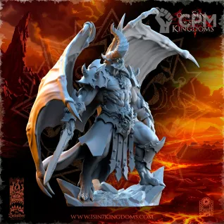 Описание картинки Azagoth, Prince of Mayhem от Naggaroth Night по цене 3 000руб | Свободный Рынок Миниатюр - СРМ