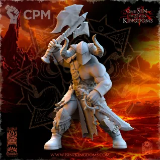 Описание картинки Barbarian Despoilers with Two Weapons от Naggaroth Night по цене 250руб | Свободный Рынок Миниатюр - СРМ