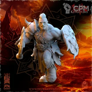 Описание картинки Barbarian Despoilers with Weapon and Shield от Naggaroth Night по цене 250руб | Свободный Рынок Миниатюр - СРМ