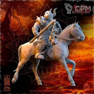 Описание картинки Barbarian Riders with Flail от Naggaroth Night по цене 500руб | Свободный Рынок Миниатюр - СРМ