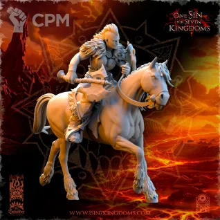 Описание картинки Barbarian Riders with Weapon and Shield от Naggaroth Night по цене 500руб | Свободный Рынок Миниатюр - СРМ