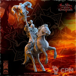 Описание картинки Barbarian Riders Command Group от Naggaroth Night по цене 500руб | Свободный Рынок Миниатюр - СРМ