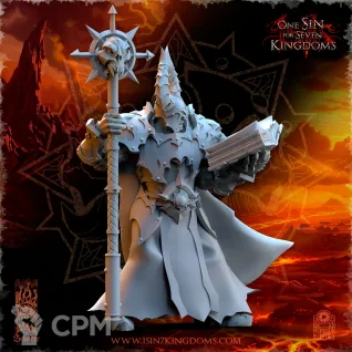 Описание картинки Demonaz, Ascended Sorcerer от Naggaroth Night по цене 500руб | Свободный Рынок Миниатюр - СРМ
