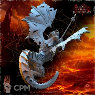 Описание картинки Drake of Mayhem от Naggaroth Night по цене 3 500руб | Свободный Рынок Миниатюр - СРМ