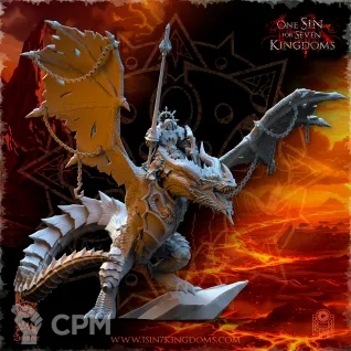 Описание картинки Drake of Mayhem от Naggaroth Night по цене 3 500руб | Свободный Рынок Миниатюр - СРМ