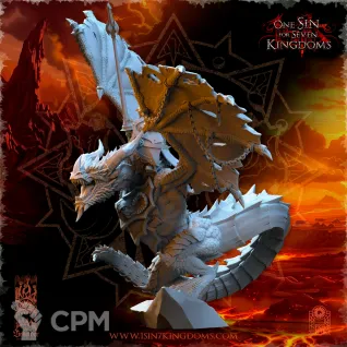 Описание картинки Drake of Mayhem от Naggaroth Night по цене 3 500руб | Свободный Рынок Миниатюр - СРМ