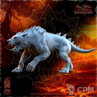 Описание картинки Hellhounds от Naggaroth Night по цене 300руб | Свободный Рынок Миниатюр - СРМ