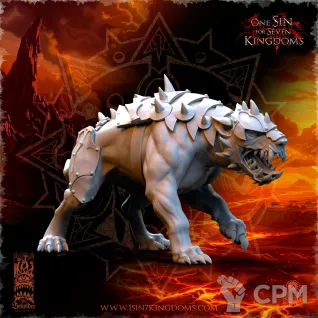 Описание картинки Hellhounds with Armor от Naggaroth Night по цене 300руб | Свободный Рынок Миниатюр - СРМ