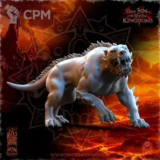 Описание картинки Hellhounds от Naggaroth Night по цене 300руб | Свободный Рынок Миниатюр - СРМ