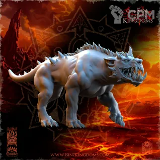 Описание картинки Hellhounds от Naggaroth Night по цене 300руб | Свободный Рынок Миниатюр - СРМ