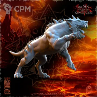 Описание картинки Hellhounds от Naggaroth Night по цене 300руб | Свободный Рынок Миниатюр - СРМ