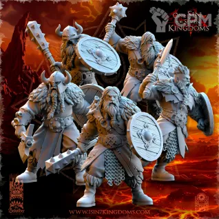 Описание картинки Northern Reavers от Naggaroth Night по цене 250руб | Свободный Рынок Миниатюр - СРМ