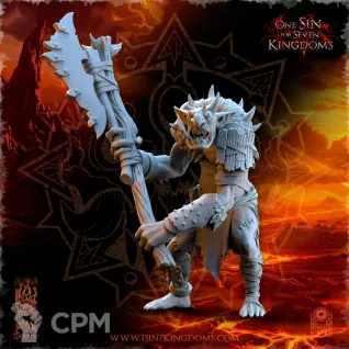 Описание картинки Trolls with Two Handed Weapons от Naggaroth Night по цене 500руб | Свободный Рынок Миниатюр - СРМ